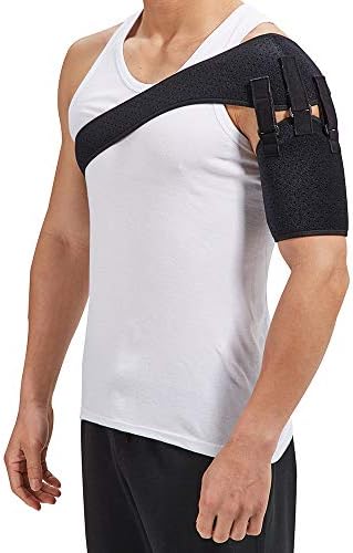 Shoulder Belt Support Arm Sling For Stroke Hemiplegia Subluxation Adjustable Right Left Single Pads Dislocation Recovery Rehabilitation Straps Shoulder Brace