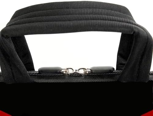 15" laptop sleeve laptop bag chromebook case adjustable shoulder strap with handle accessory pocket for men women (RYD-15-12)