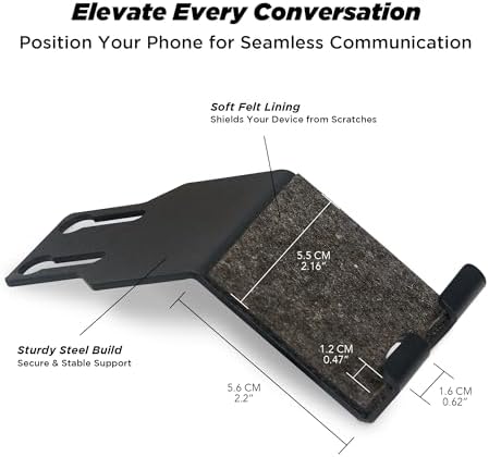ULTRARM Moodular Phone Stand Add-On for Slide Rails, Do Not Use Alone