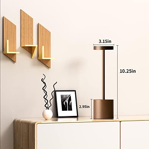Cordless Table Lamp Rechargeable,Battery Powered LED Outdoor Table Light