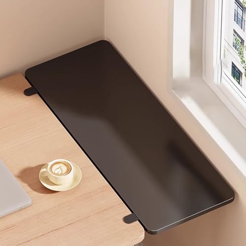 Desk Extender Tray, Black, 19.7"*9.8"*0.5"/50cm*25cm*1.2cm