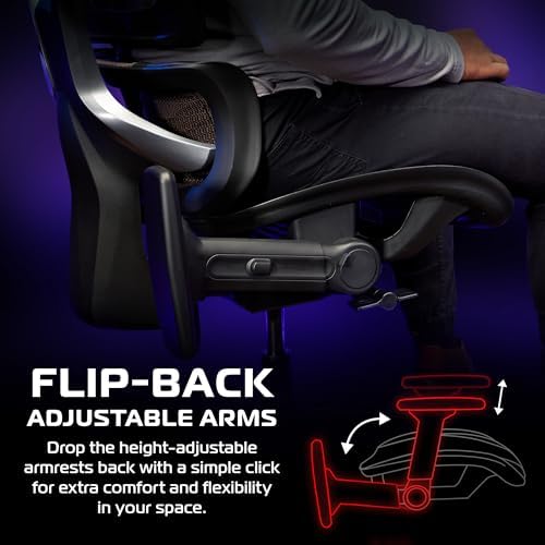 Respawn Specter Ergonomic Mesh Office Chair with Headrest & Lumbar