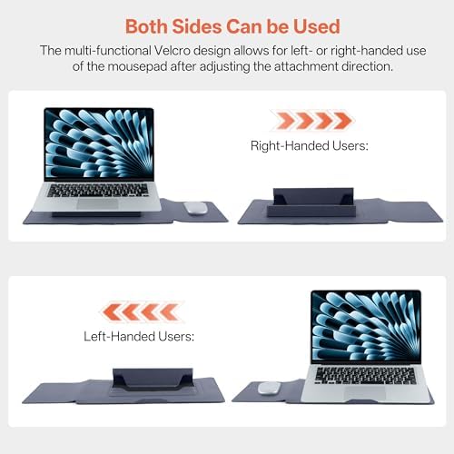15-16 Inch Protective Laptop Sleeve with Stand, for MacBook Pro/MacBook Air