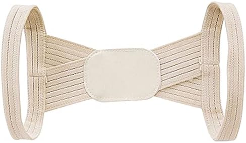 PartyKindom Adjustable Back Posture Corrector Strap for Men and Women