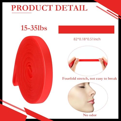 Foilswirl 8 Pcs Resistance Bands for Working Out