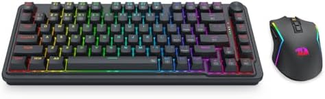 Redragon S168 Combo, K673 PRO 75% Gaming Keyboard + M693 8000 DPI Mouse