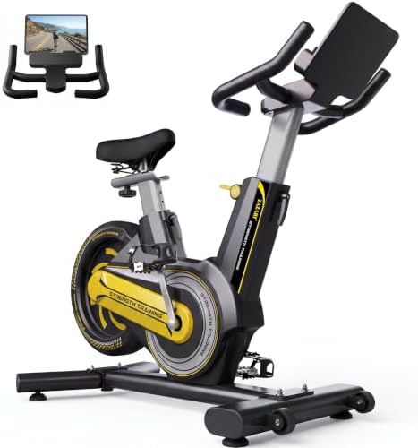 Exercise Bike for Home, Under 20 dB Quiet Magnetic Stationary Bike