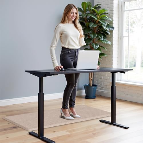 Anti-Fatigue Kitchen Mats for Floor Standing and Comfort Desk Mats 17"x39"