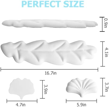 Ergonomic Keyboard Wrist Rest, Leaf Shape Wrist Rest for Computer Keyboard