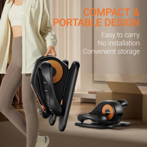UMAY Under Desk Elliptical Eclipse Leg Exerciser Electric as seen on TV