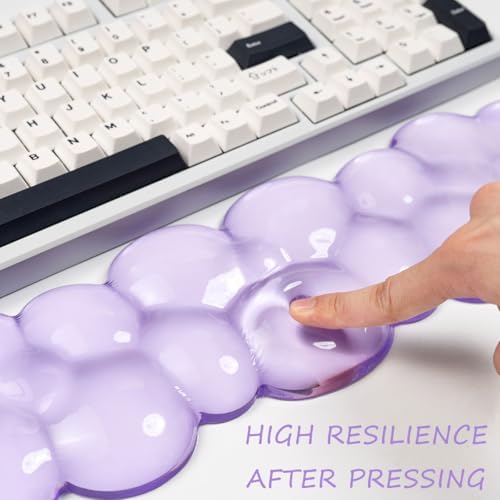 Gel Keyboard and Mouse Wrist Rest, Cloud Wrist Pad for Computer Keyboard