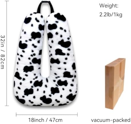 Atablyn Ergonomic Neck Pillow for Travel with Shoulder Wrap Design, Head and Neck Support for Kids & Adults on Airplane, Car and Train