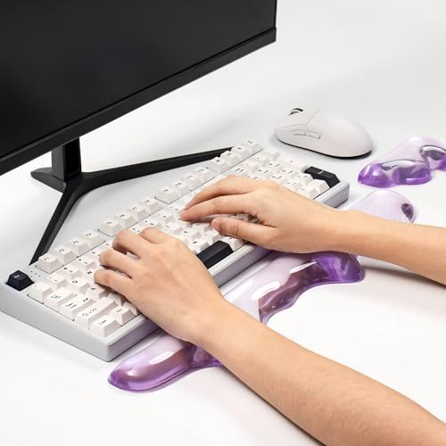 Gel Keyboard and Mouse Wrist Rest Set,Wrist Pad for Computer Keyboard
