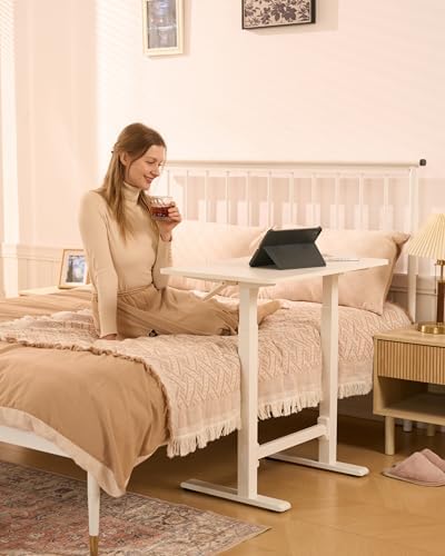 SANODESK 32''x20'' Gas-Spring Lifting Mobile One-Piece Standing Desk