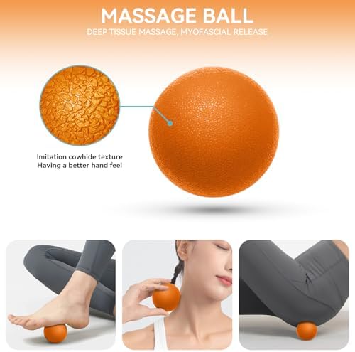 Krightlink 5 in 1 Foam Roller Set Trigger Point Exercise Foam Roller