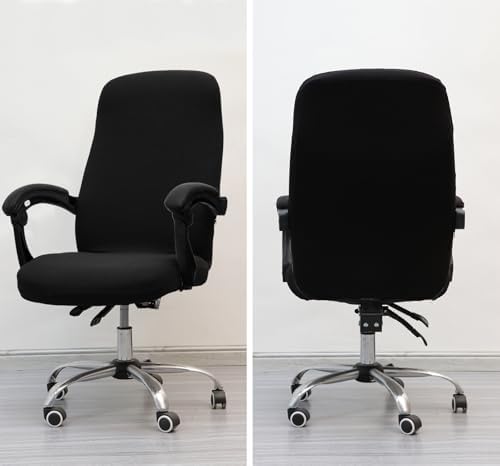 Melaluxe Office Chair Cover, Universal Stretch Desk Chair Cover, Computer Chair Slipcovers