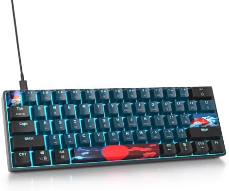 Owpkeenthy 60% Wired Mechanical Keyboard