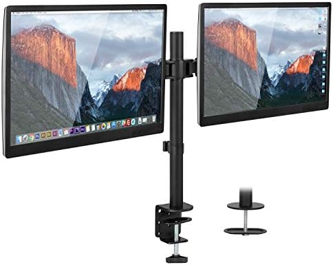 Mount-It! Dual Monitor Desk Mount, 17-32", 19.8 lbs Each