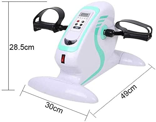 Under Desk Exercise Bike Pedal Exerciser Electric Pedal Exerciser for Leg/Arm Rehabilitation Cycle Bike Foot Pedal Exercise Machine (Color : C) (C)
