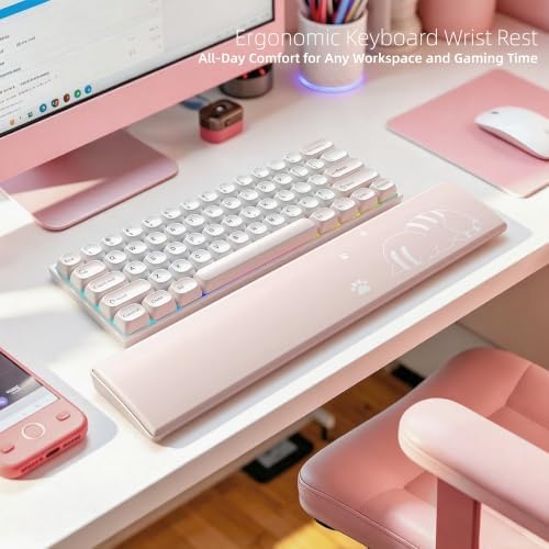 Womier Keyboard Wrist Rest for 65% 75% Mechanical Keyboards Wrist Rest