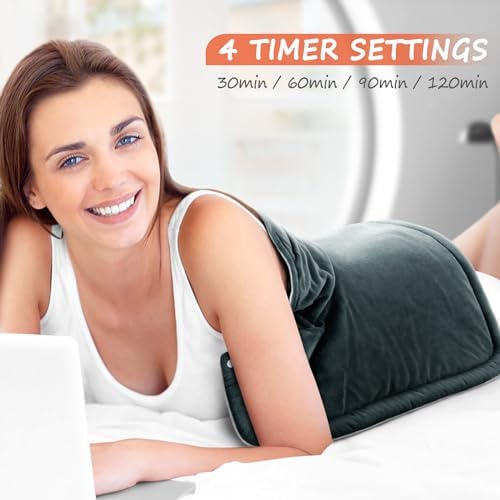 Heating Pad for Neck Shoulder, 3X Deeper Pain Relief, Women Men Gifts