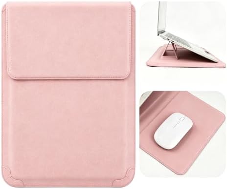 14 Inch Multifunctional Laptop Sleeve Case with Stand Soft Slim Cover for MacBook Pro/Air/ThinkPad X1/Dell XPS/Lenovo Yoga/HP Pavilion/ASUS Zenbook/LG gram/Chromebook 13.5" 13.6" 14.2" 14.5"