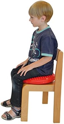 Gymnic Disc 'o' Sit Jr. Inflatable Seat Cushion, Red, 12 Inches