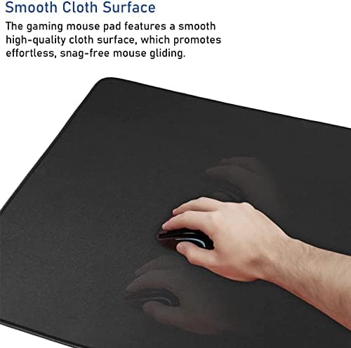 Large Extended Gaming Mouse Pad with Stitched Edges (31.5X15.7In) Mousepad