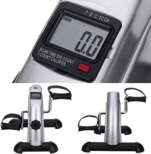 Mini Exercise Bike, Uten Under Desk Bike Pedal Exerciser, Peddler Exerciser