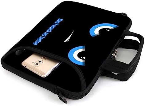 15" laptop sleeve laptop bag chromebook case adjustable shoulder strap with handle accessory pocket for men women (RYD-15-1)