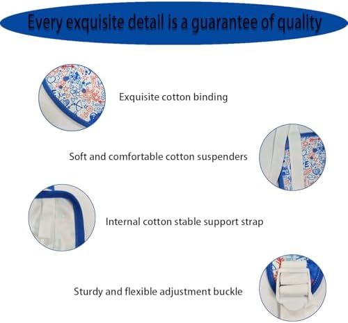 Arm Sling for Kid Shoulder Immobilizer for Recovery(Blue heart, Small)