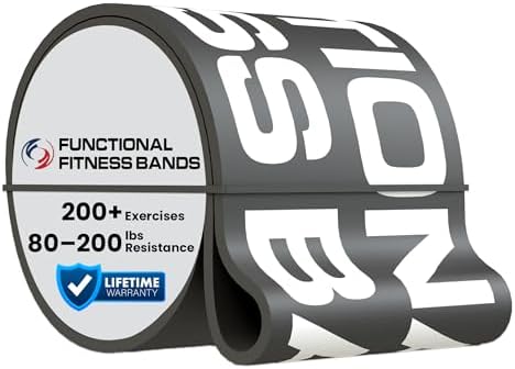 Functional Fitness Pull Up Bands Resistance Bands | Exercise Bands for Working Out | Long Stretch Bands for Exercise, Training Bands, Resistance Bands for Stretching