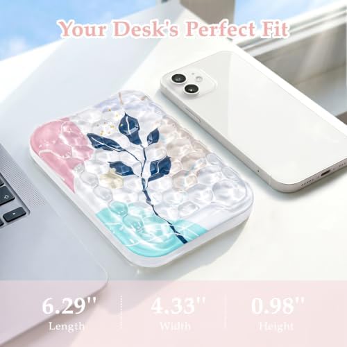 Ospelelf Desk Elbow Rest Pads, Gel Arm Rest Pad Support for Keyboard