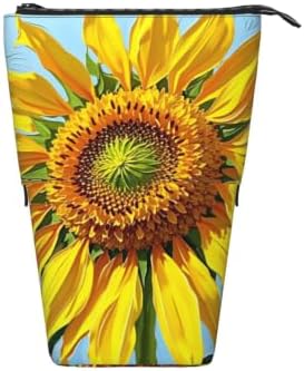 Sunflowers Flowers Standing Pencil Case