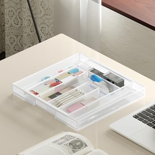 Sedegn Expandable Kitchen Utensil Organizer - 11.6" to 20" Adjustable