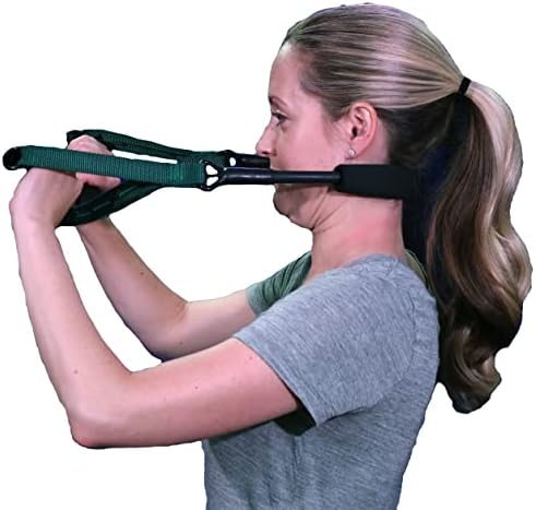 ProPosture - Neck Exerciser Resistant Band for Rehabilitation - Comes in Easy, Medium, or Firm (Made in USA)