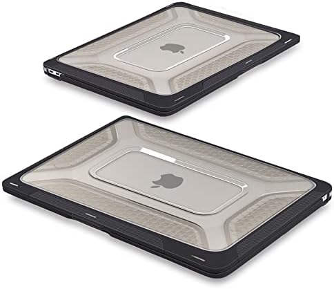 Batianda HexArmor Case for MacBook Air 13 Inch 2018-2020, Black
