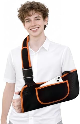 Arm Sling Shoulder Immobilizer for Men & Women, Rotator Cuff Support Brace