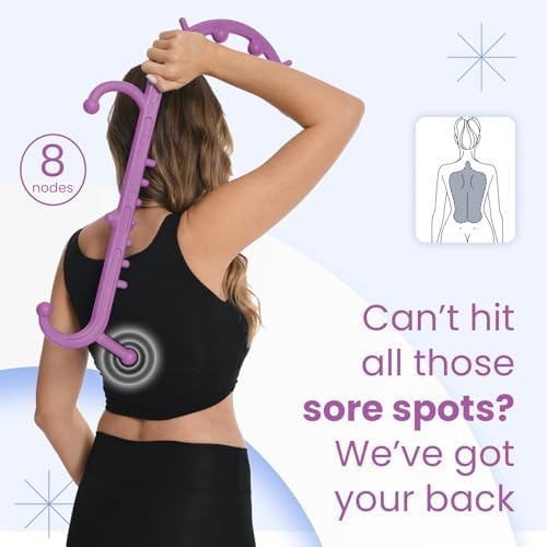 Ranarose Deep Tissue Back & Neck Massager for Body Muscle Pain Relief
