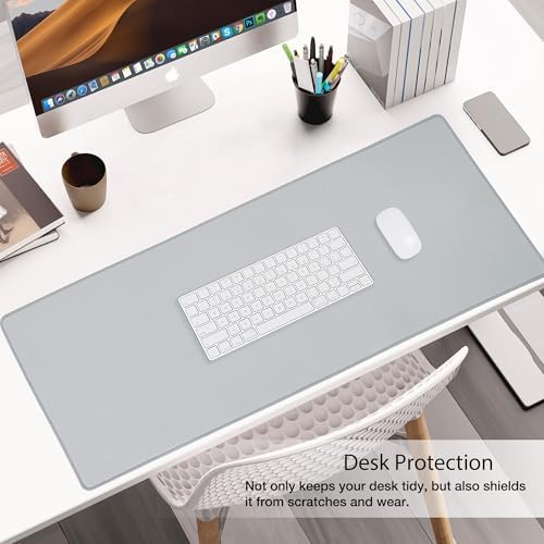 ALOANES Non-Slip Extended Mouse Pad Office&Home Desk Mat Stitched Edge