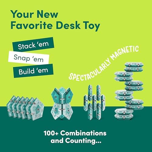 Speks Geode Magnetic Sensory Sphere, Stress Relief Tool, Executive Desk Toy