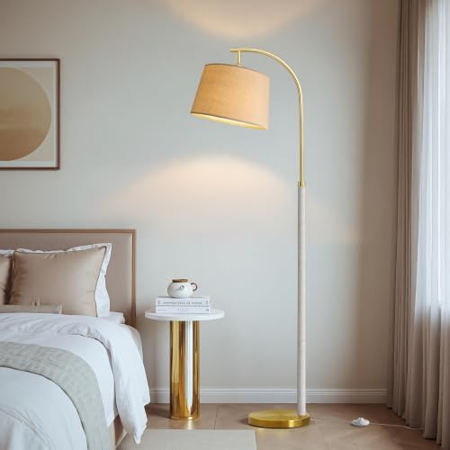 Real Wood Floor Lamps for Living Room Bedroom, 62" Mid Century Modern Lamp