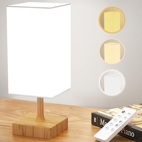 Light Therapy Lamp,10000 Lux Sun Lamp with 3 Color Temperatures, Adjustable Brightness, Timer & Memory Function, Happy Sunlight Lamp, Full Spectrum Light-Brown