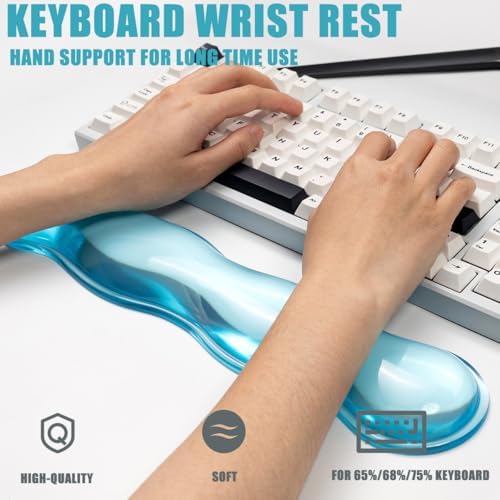 Gel Keyboard and Mouse Wrist Rest Set,Wrist Pad for Computer Keyboard