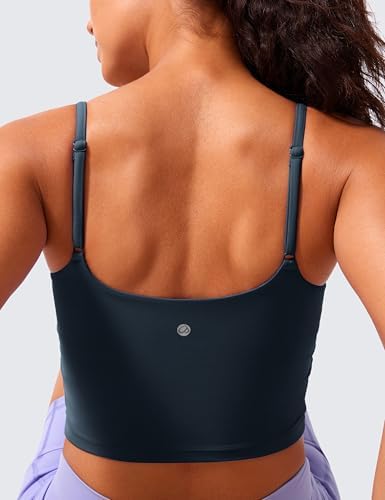 CRZ YOGA Butterlift Scoop Neck Crop Tank Top