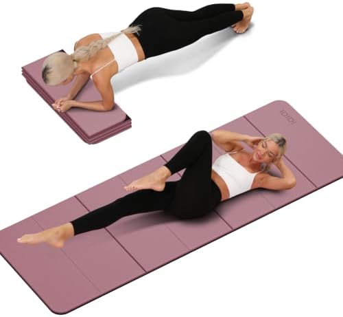 Foldable Yoga Mat Thick 0.32"(8mm)