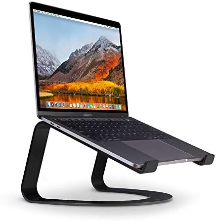 Twelve South Curve, Cooling Laptop Stand for MacBooks & Laptops,Matte Black