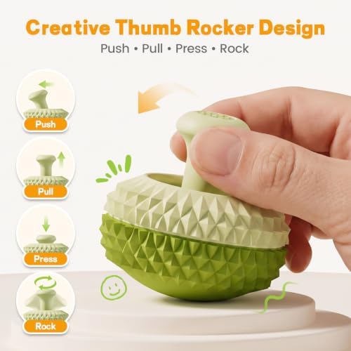 Fidget Toys for Adults, 6PCS Sensory Thumb Rocker, Textured Fidget Gadgets