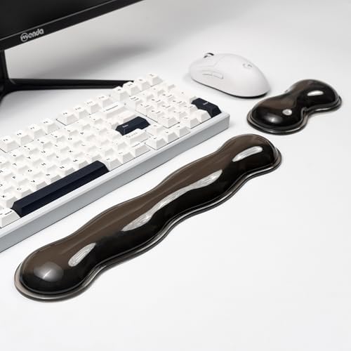 Gel Keyboard Wrist Rest, Grey Wrist Pad for Computer Keyboard