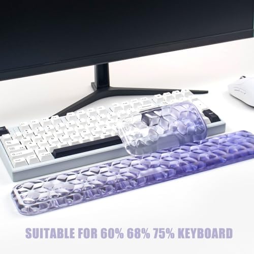 Gel Keyboard and Mouse Wrist Rest Set,Wrist Pad for Computer Keyboard